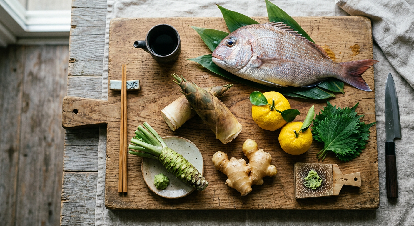 Seasonal ingredients